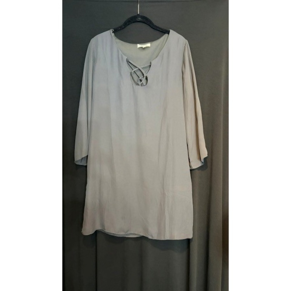 Women's Steel Gray Honey Belle Shift Dress Size M